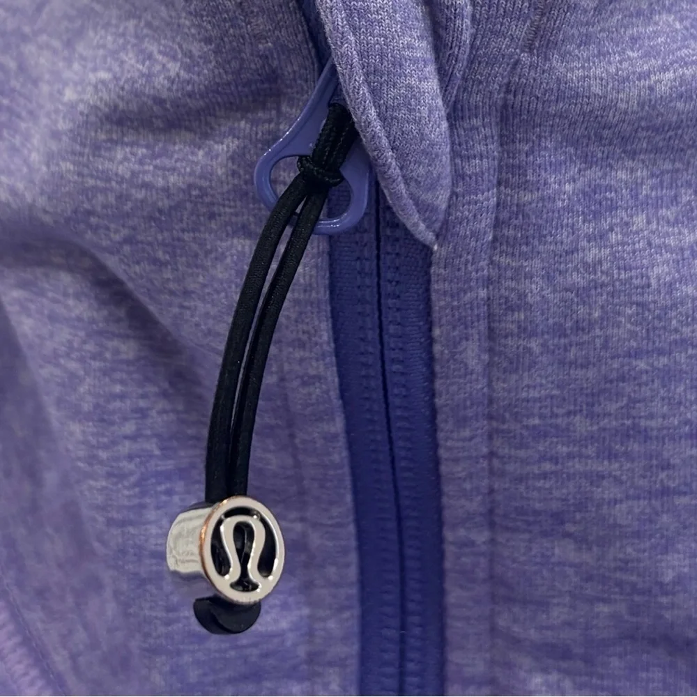 Lululemon In Stride Jacket Size 2 In Heathered Pigment Blue Purple